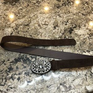 Juniors Size 11  Vegan Leather Belt Never Worn